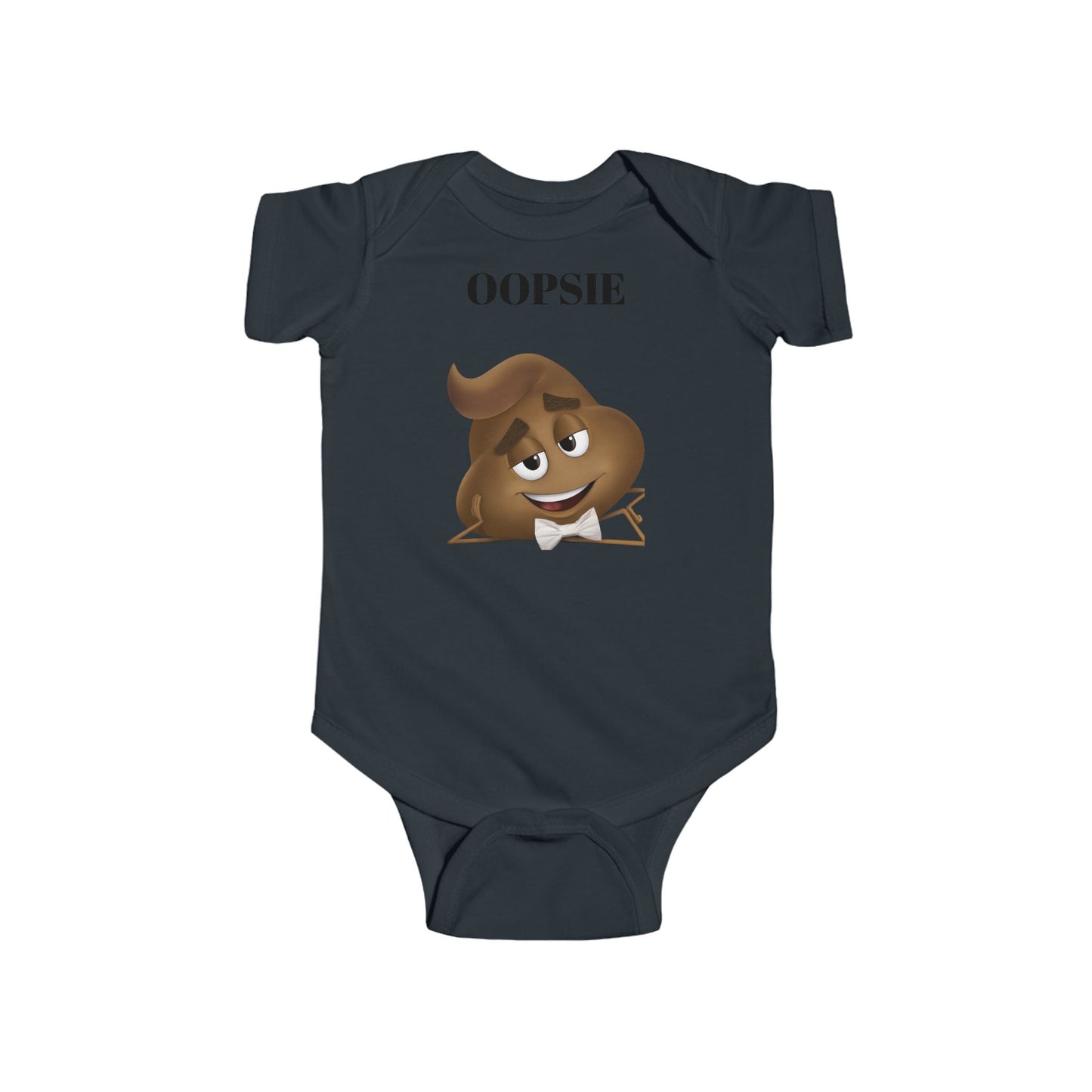 Infant Bodysuit with Funny Oopsie Design, Cute Baby Gift, Baby Shower Outfit, Newborn Apparel, Fun and Playful Clothing
