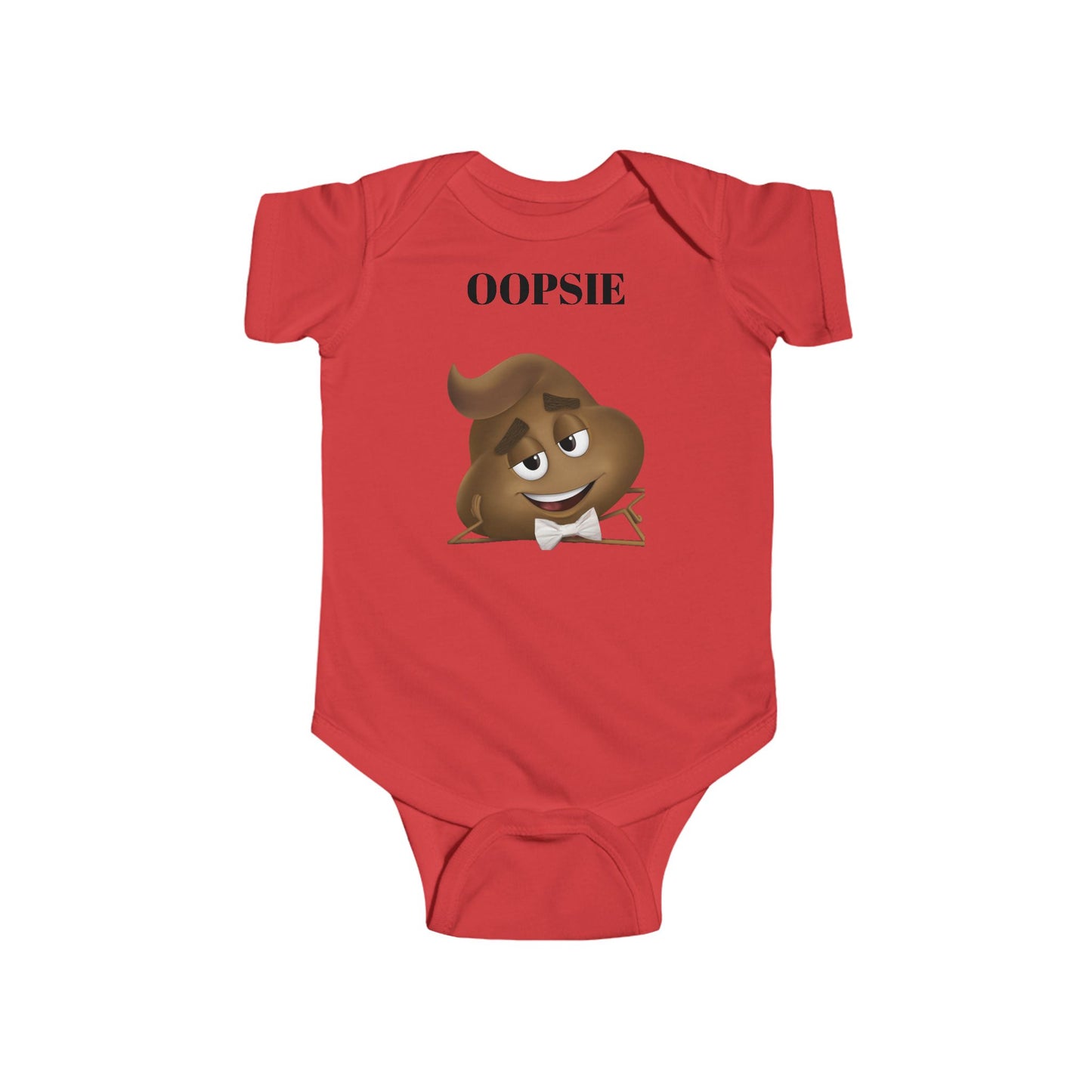 Infant Bodysuit with Funny Oopsie Design, Cute Baby Gift, Baby Shower Outfit, Newborn Apparel, Fun and Playful Clothing