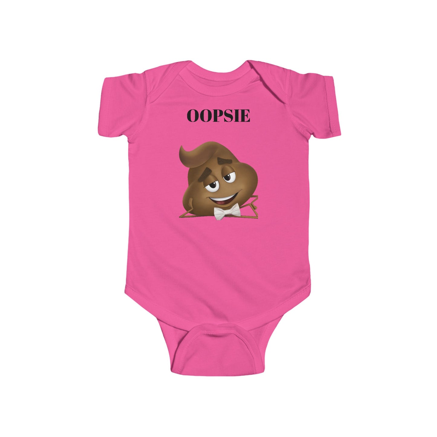 Infant Bodysuit with Funny Oopsie Design, Cute Baby Gift, Baby Shower Outfit, Newborn Apparel, Fun and Playful Clothing