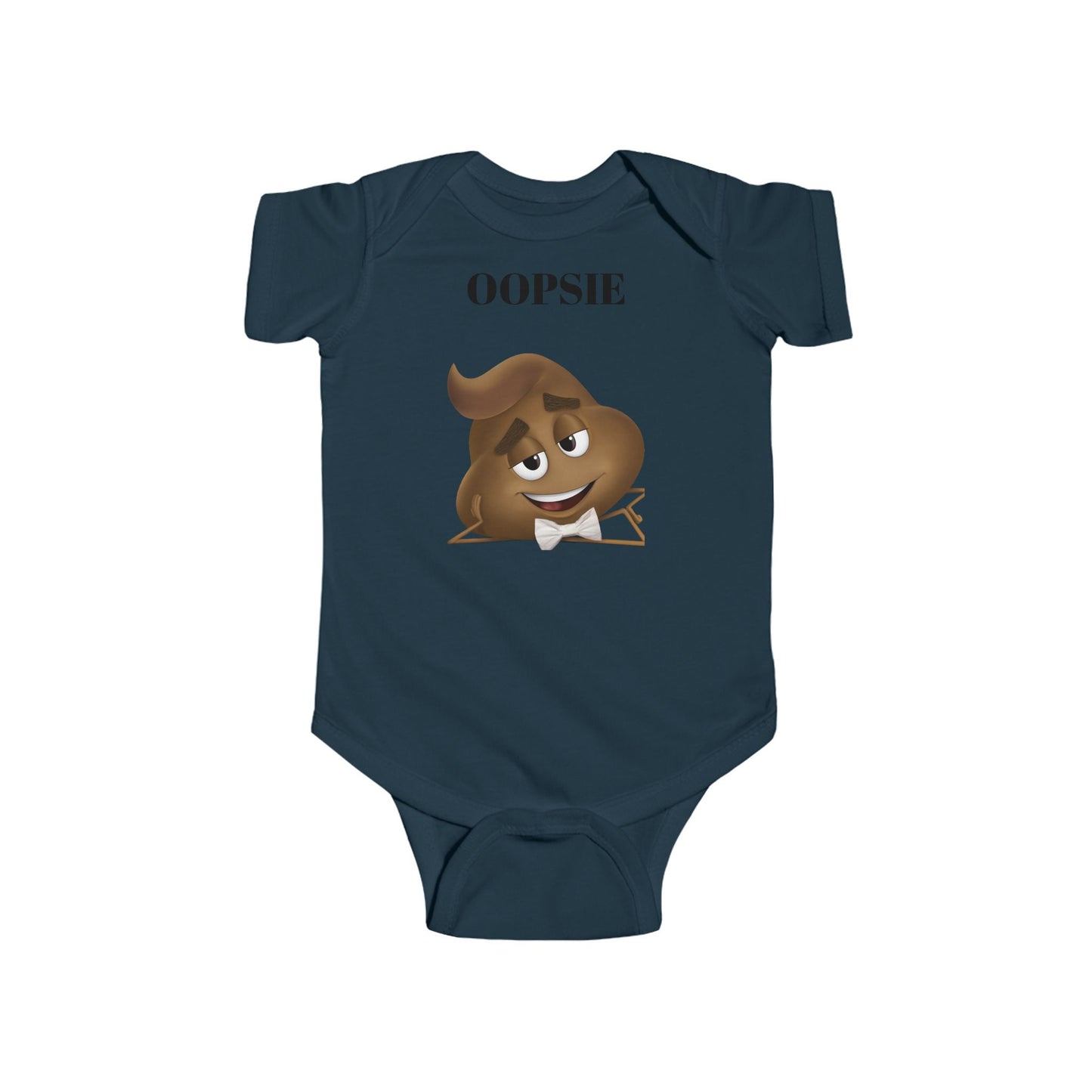 Infant Bodysuit with Funny Oopsie Design, Cute Baby Gift, Baby Shower Outfit, Newborn Apparel, Fun and Playful Clothing
