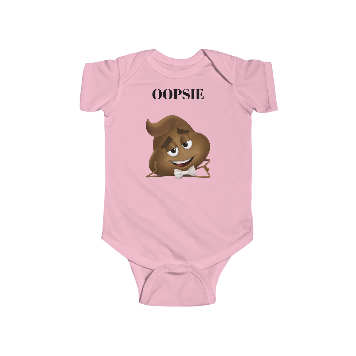 Infant Bodysuit with Funny Oopsie Design, Cute Baby Gift, Baby Shower Outfit, Newborn Apparel, Fun and Playful Clothing