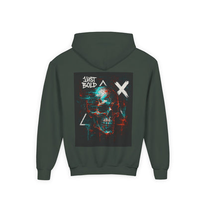 Youth Bold Graphic Hoodie, Trendy Sweatshirt for Teens, Stylish Pullover for Everyday Wear, Unique Gift for Birthdays, Cool Streetwear