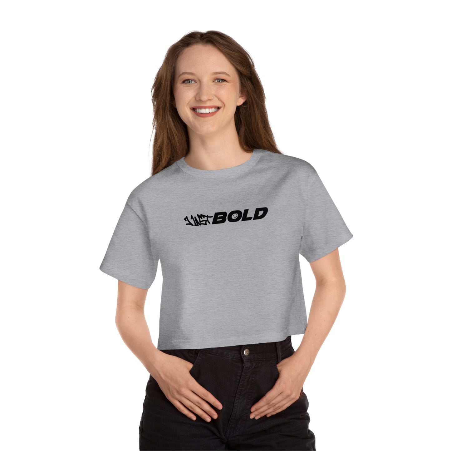 Bold Heritage Cropped T-Shirt, Casual Streetwear, Feminine Tee, Trendy Gift for Her, Summer Outfit Essential
