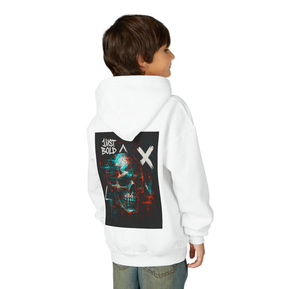 Youth Bold Graphic Hoodie, Trendy Sweatshirt for Teens, Stylish Pullover for Everyday Wear, Unique Gift for Birthdays, Cool Streetwear