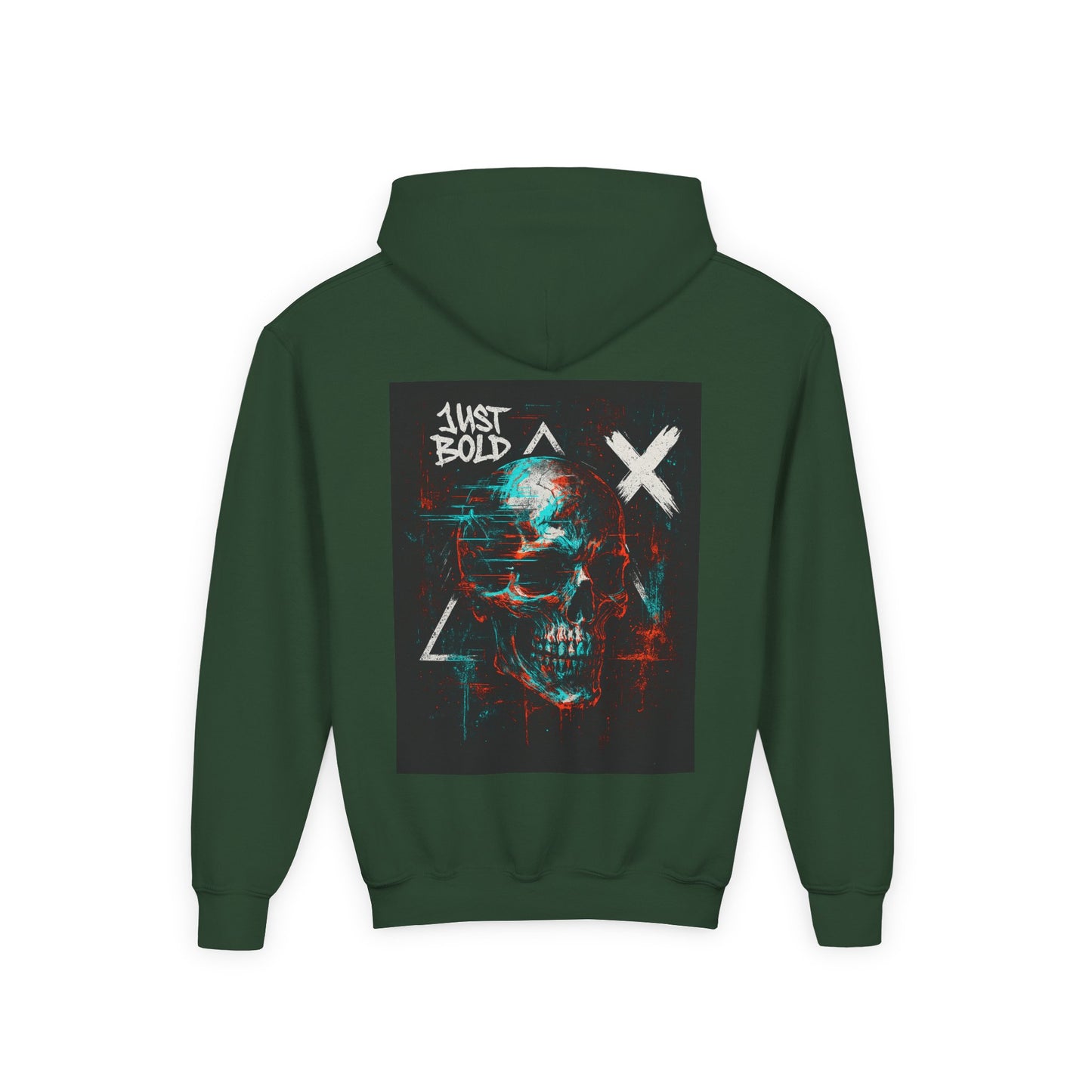 Youth Bold Graphic Hoodie, Trendy Sweatshirt for Teens, Stylish Pullover for Everyday Wear, Unique Gift for Birthdays, Cool Streetwear