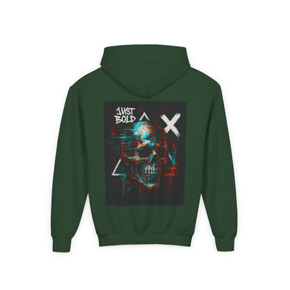 Youth Bold Graphic Hoodie, Trendy Sweatshirt for Teens, Stylish Pullover for Everyday Wear, Unique Gift for Birthdays, Cool Streetwear