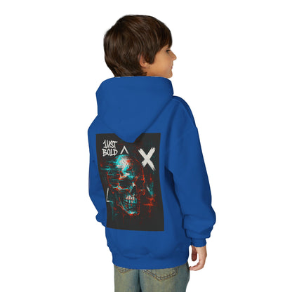 Youth Bold Graphic Hoodie, Trendy Sweatshirt for Teens, Stylish Pullover for Everyday Wear, Unique Gift for Birthdays, Cool Streetwear