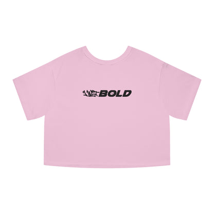 Bold Heritage Cropped T-Shirt, Casual Streetwear, Feminine Tee, Trendy Gift for Her, Summer Outfit Essential