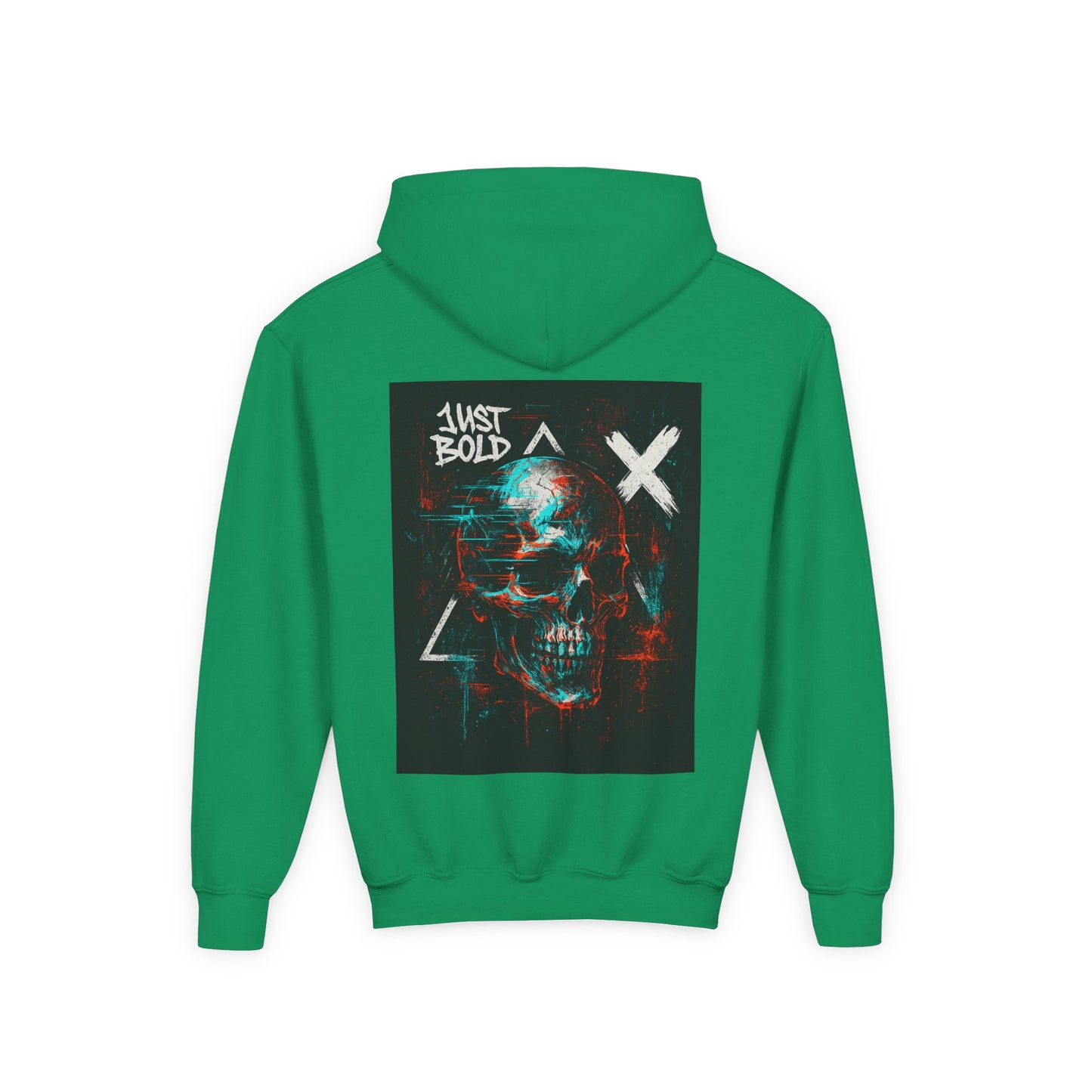Youth Bold Graphic Hoodie, Trendy Sweatshirt for Teens, Stylish Pullover for Everyday Wear, Unique Gift for Birthdays, Cool Streetwear