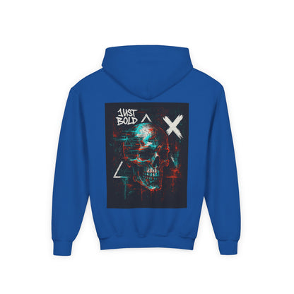 Youth Bold Graphic Hoodie, Trendy Sweatshirt for Teens, Stylish Pullover for Everyday Wear, Unique Gift for Birthdays, Cool Streetwear