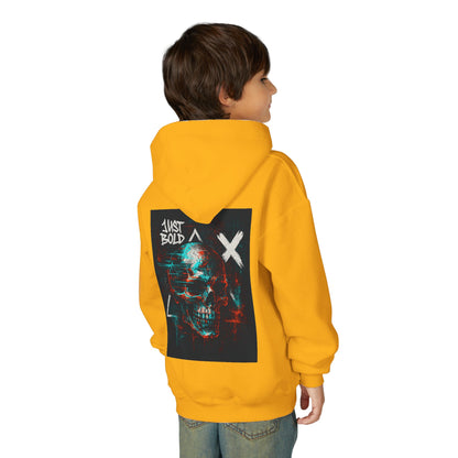 Youth Bold Graphic Hoodie, Trendy Sweatshirt for Teens, Stylish Pullover for Everyday Wear, Unique Gift for Birthdays, Cool Streetwear