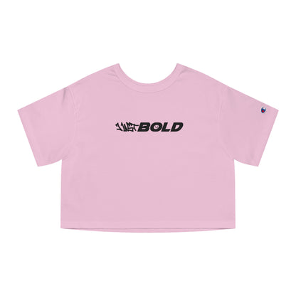 Bold Heritage Cropped T-Shirt, Casual Streetwear, Feminine Tee, Trendy Gift for Her, Summer Outfit Essential