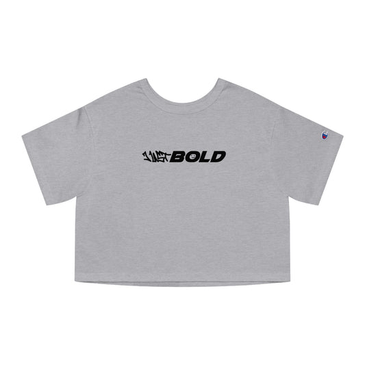 Bold Heritage Cropped T-Shirt, Casual Streetwear, Feminine Tee, Trendy Gift for Her, Summer Outfit Essential